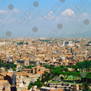 Panoramic view of rome city
