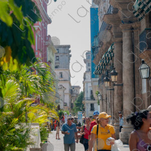 Pedestrian alley, Havana, Cuba