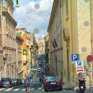 Santa Maria Maggiore, view from Via Panisperna