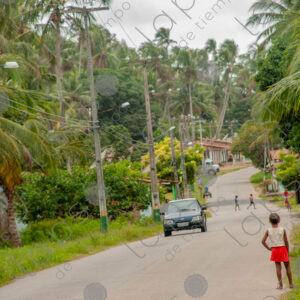 Streets of a town near Maragogi