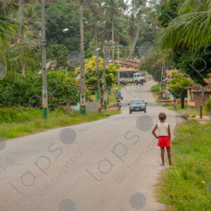 Streets of a town near Maragogi