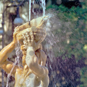 Triton Fountain detail, Piazza Barberini Rome Italia