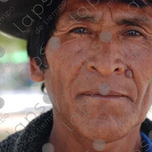 Bolivian man face