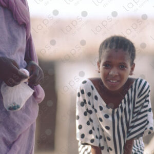 Girl Looks at Camera Nouadhibou