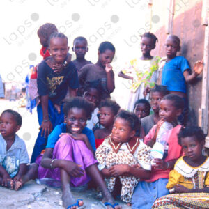 Group of Children in the Nouadhibou Poverty Camp