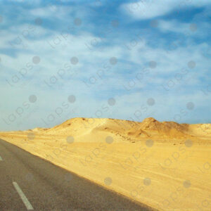 Initial Route Desert Morocco