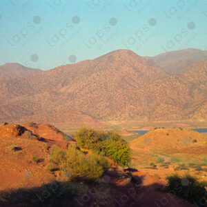 Landscape of Ceuta Mountains Morocco