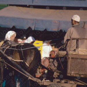 Muslim Community at Market Tangier
