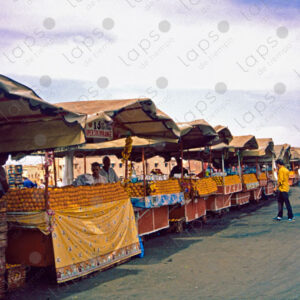Orange Juice Vendors in Jemaa el-Fna Marrakech