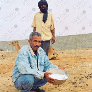 Portrait of camel breeders, Dakhla, Morocco
