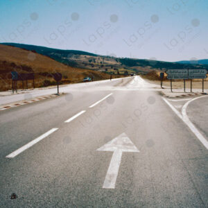 Road in Tetouan, Morocco