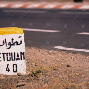 Tetouan Road Signage Morocco