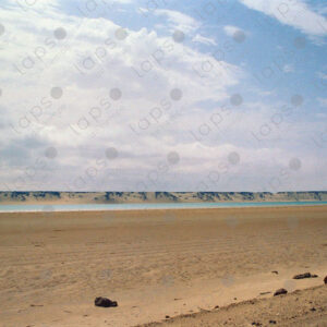 View from the Car, Dakhla Coast in Morocco